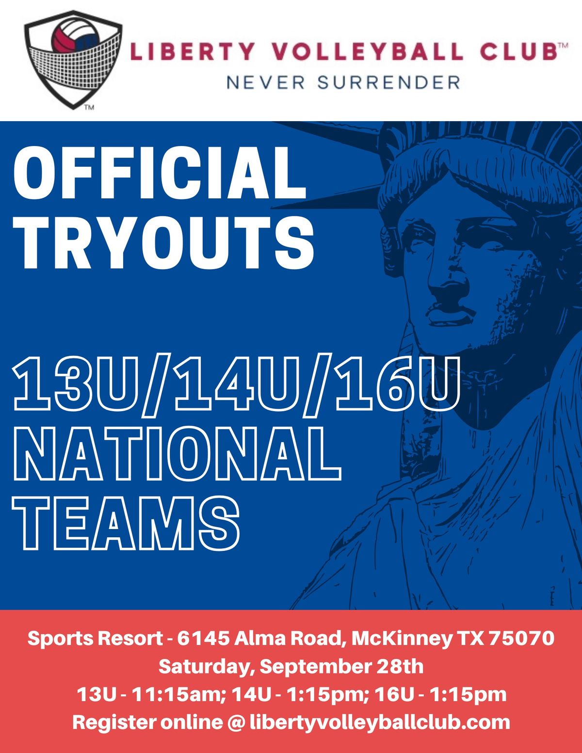 Nationals Teams Tryouts