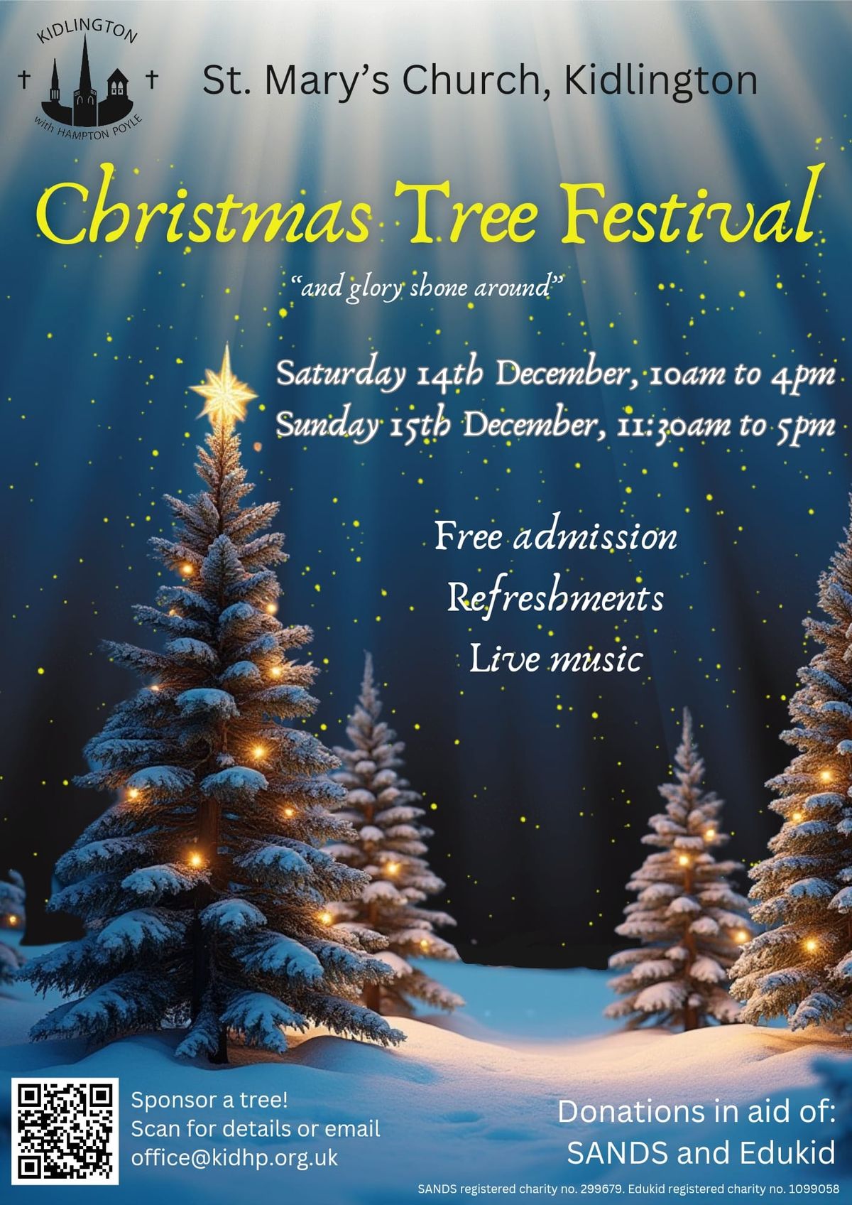 Kidlington Christmas Tree Festival