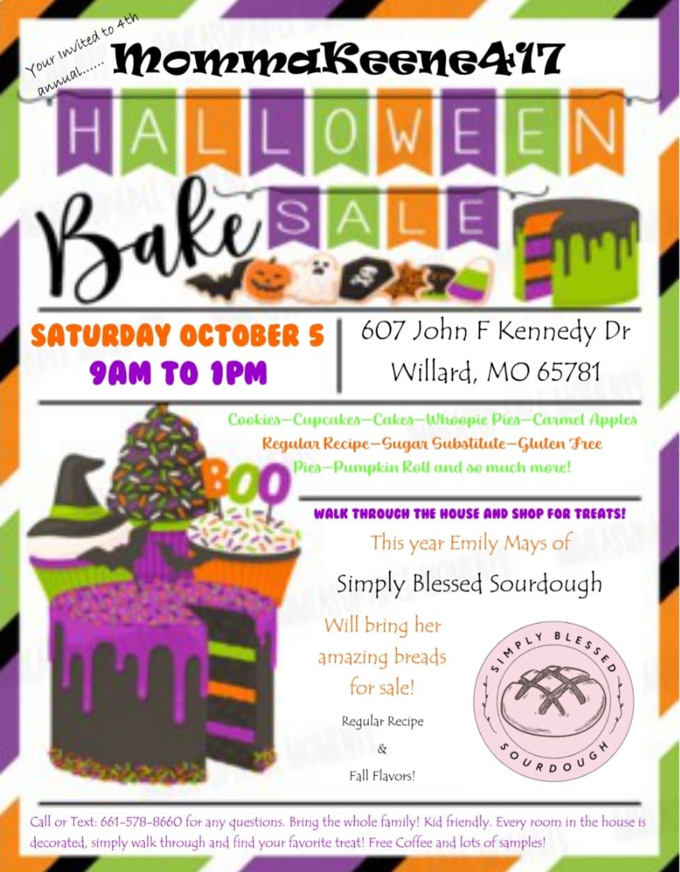 Halloween Bake Sale