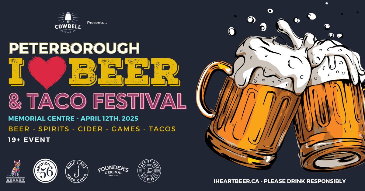 2025 Peterborough I Heart Beer & taco Festival