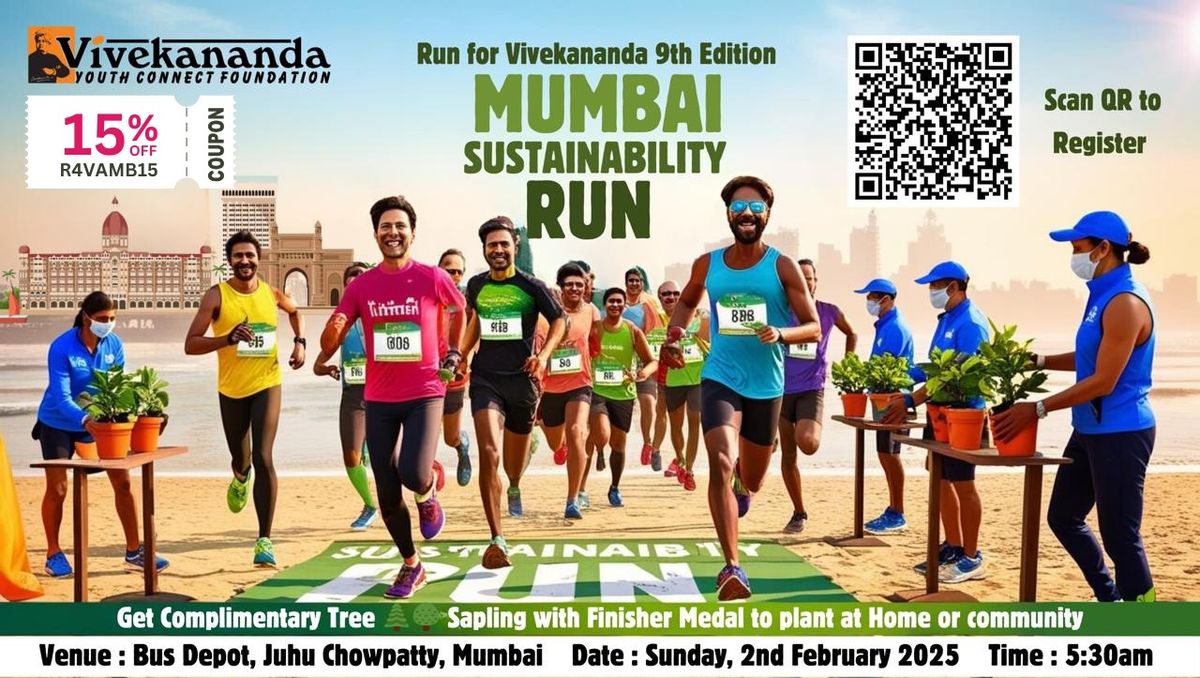 9th Run for Vivekananda - Mumbai Sustainability Run