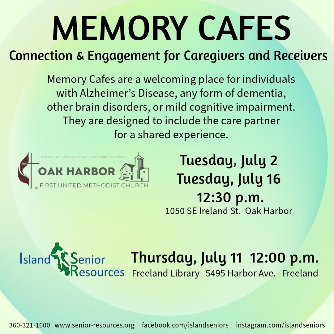 Memory Cafe Oak Harbor