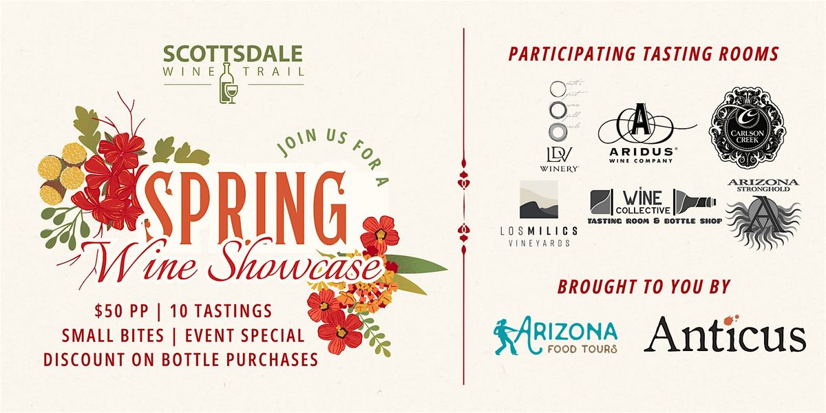 Scottsdale Wine Trail Spring Wine Showcase Tasting
