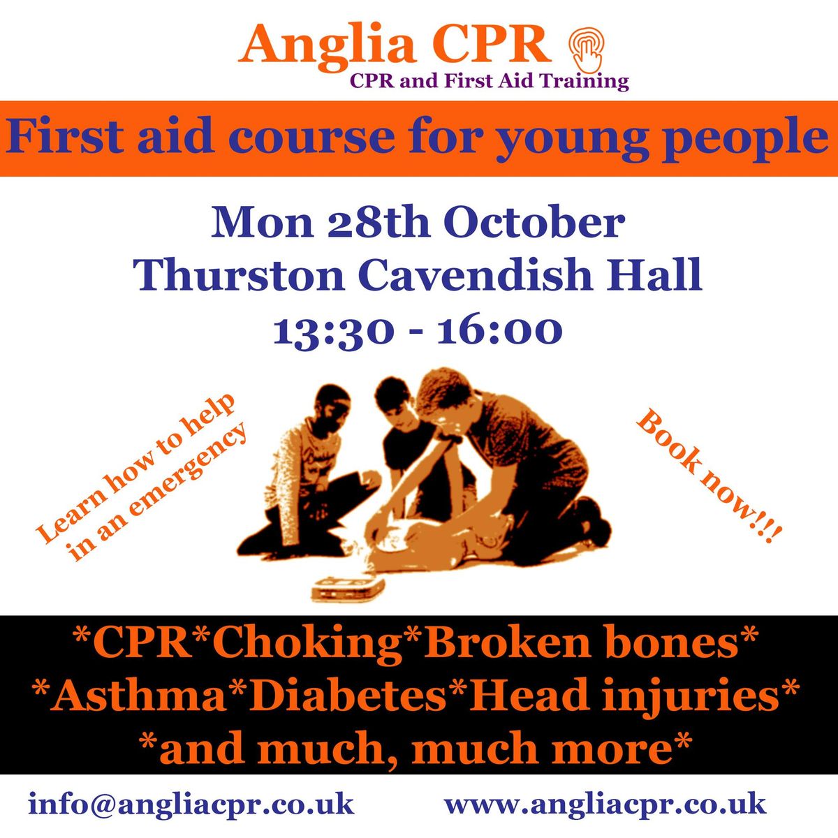 First Aid Course for Young People (Junior First Aid)