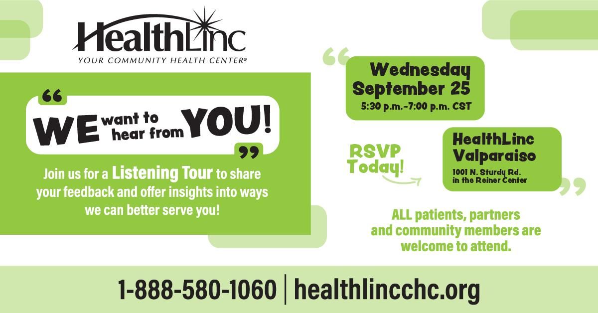 HealthLinc Valparaiso Listening Tour