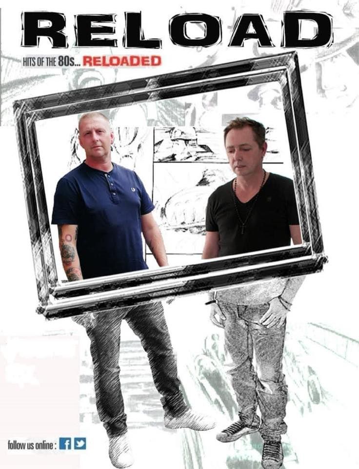 !now sold out!RELOAD - the hits of the 80\u2019s Reloaded tickets \u00a36 includes a drink. 