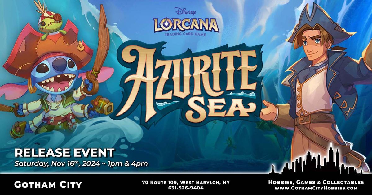 Disney Lorcana: Azurite Sea Early Release Event