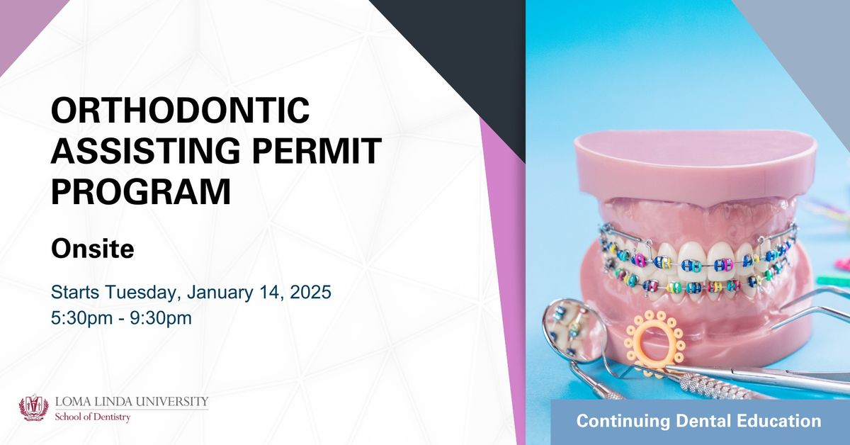 University-Based Orthodontic Assisting Permit Program