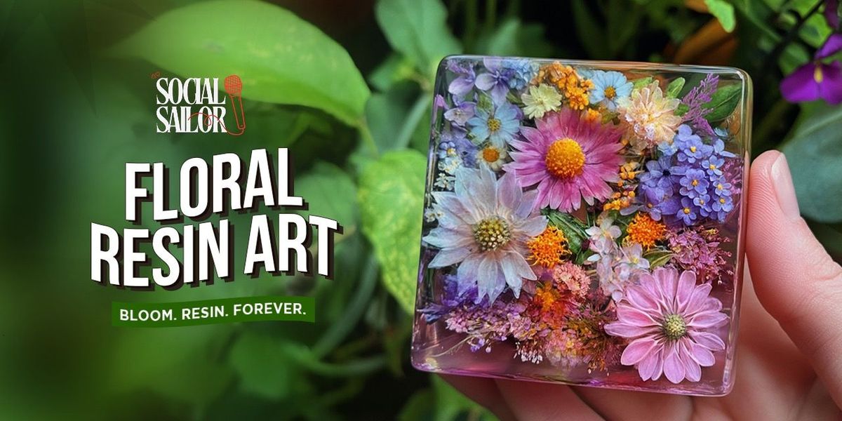 Floral Resin Art Date - Mumbai