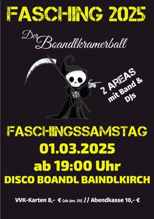 Boandlkramerball - Fasching 2025