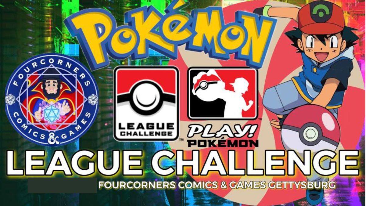 POKEMON LEAGUE CHALLENGE AT FORCORNERS COMICS