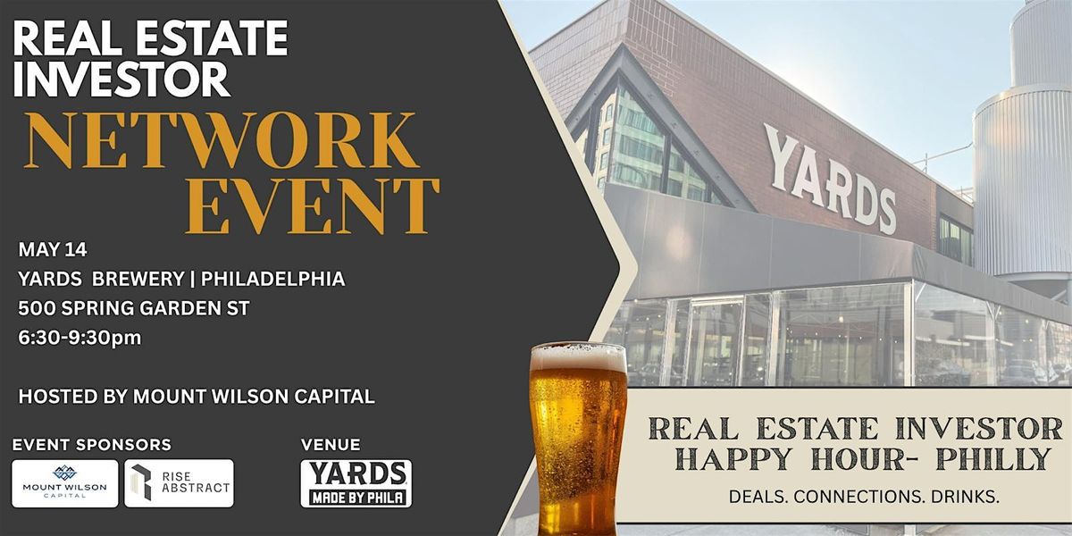 Philly Real Estate Investor Happy Hour