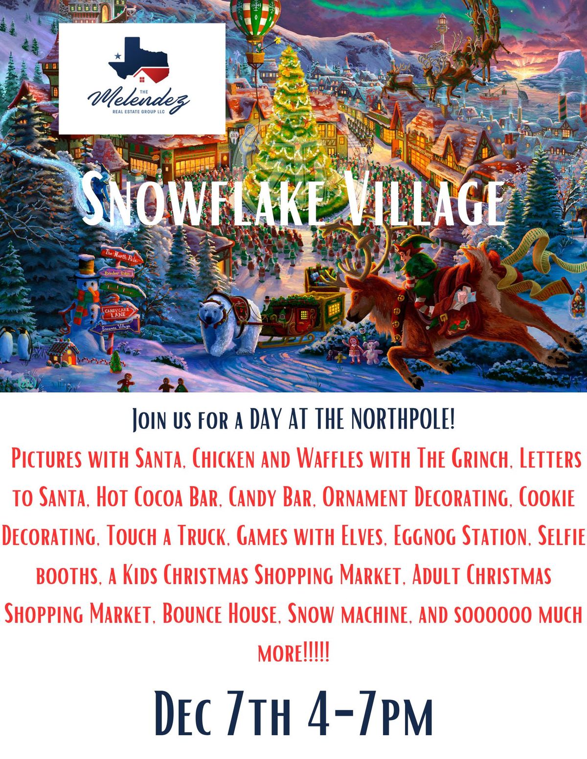 Melendez Real Estate Group Snowflake Village