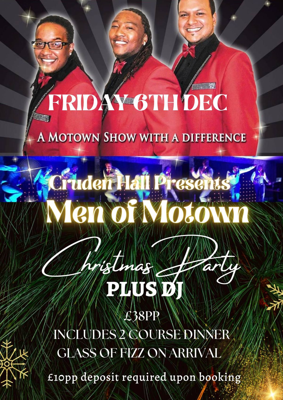 Men of Motown Xmas Party NIght