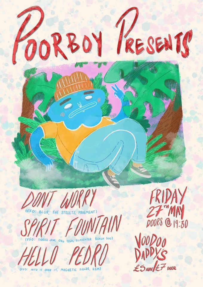 Don't Worry + Spirit Fountain & Hello Pedro live at Voodoo Daddy's, Norwich