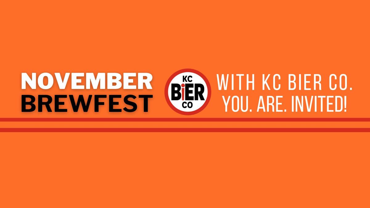 November Brewfest with KC Bier Co