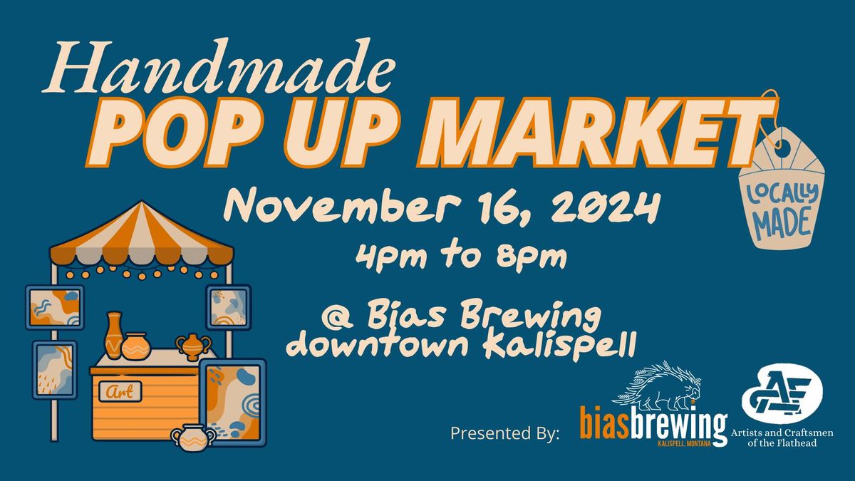 Handmade Pop-Up Market @ Bias Brewing