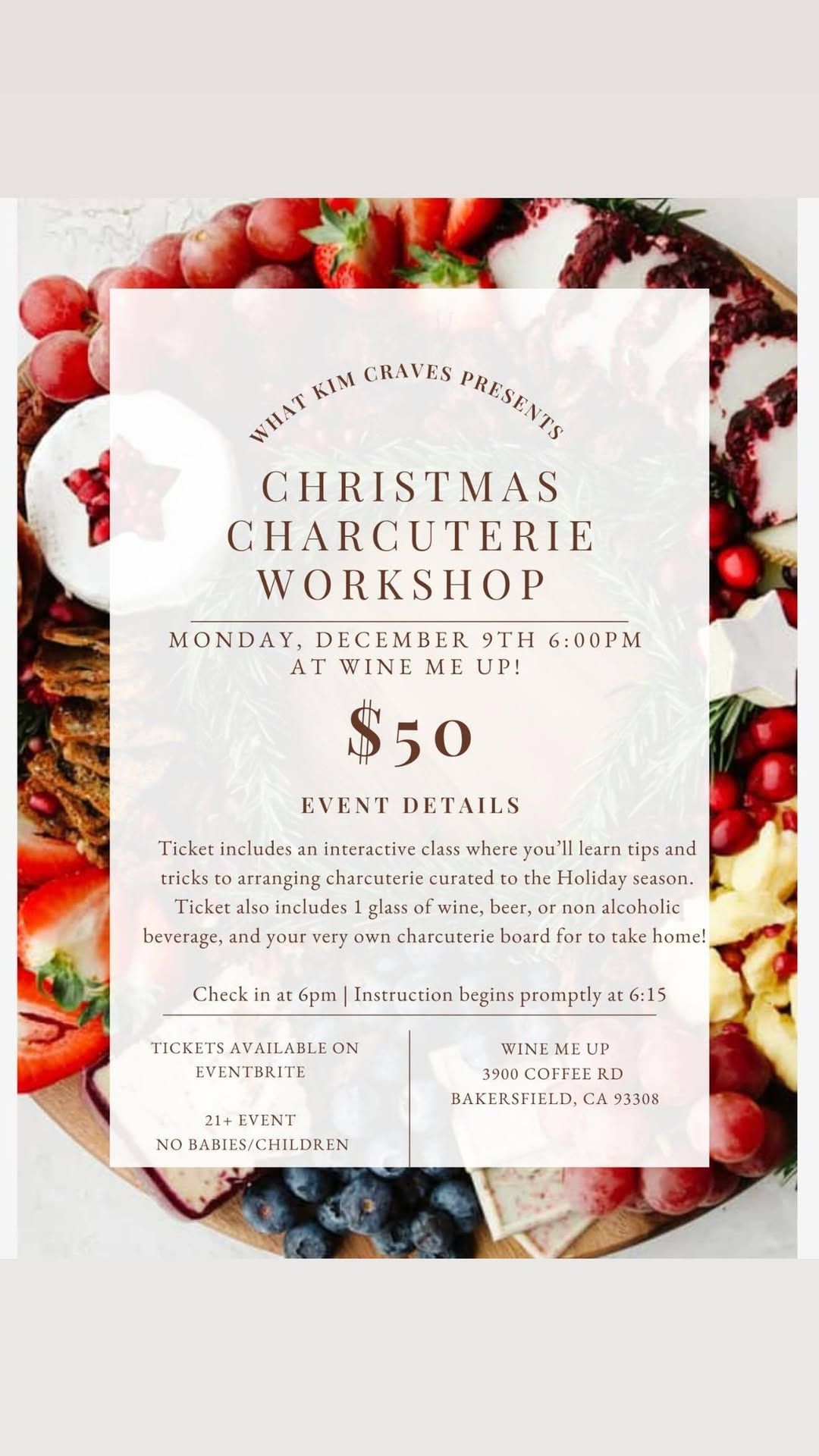 Christmas Charcuterie Workshop