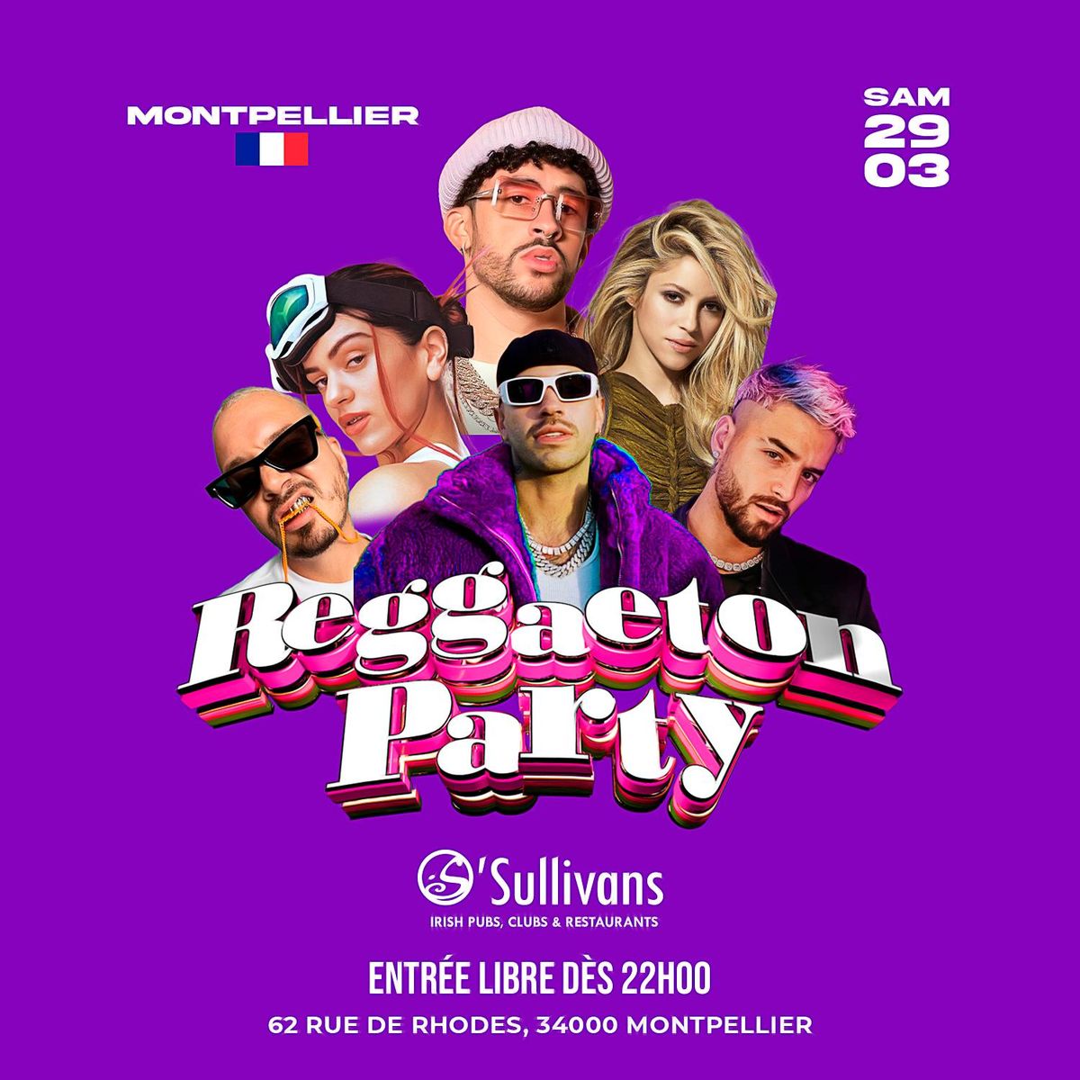 Reggaeton Party #13 - Montpellier