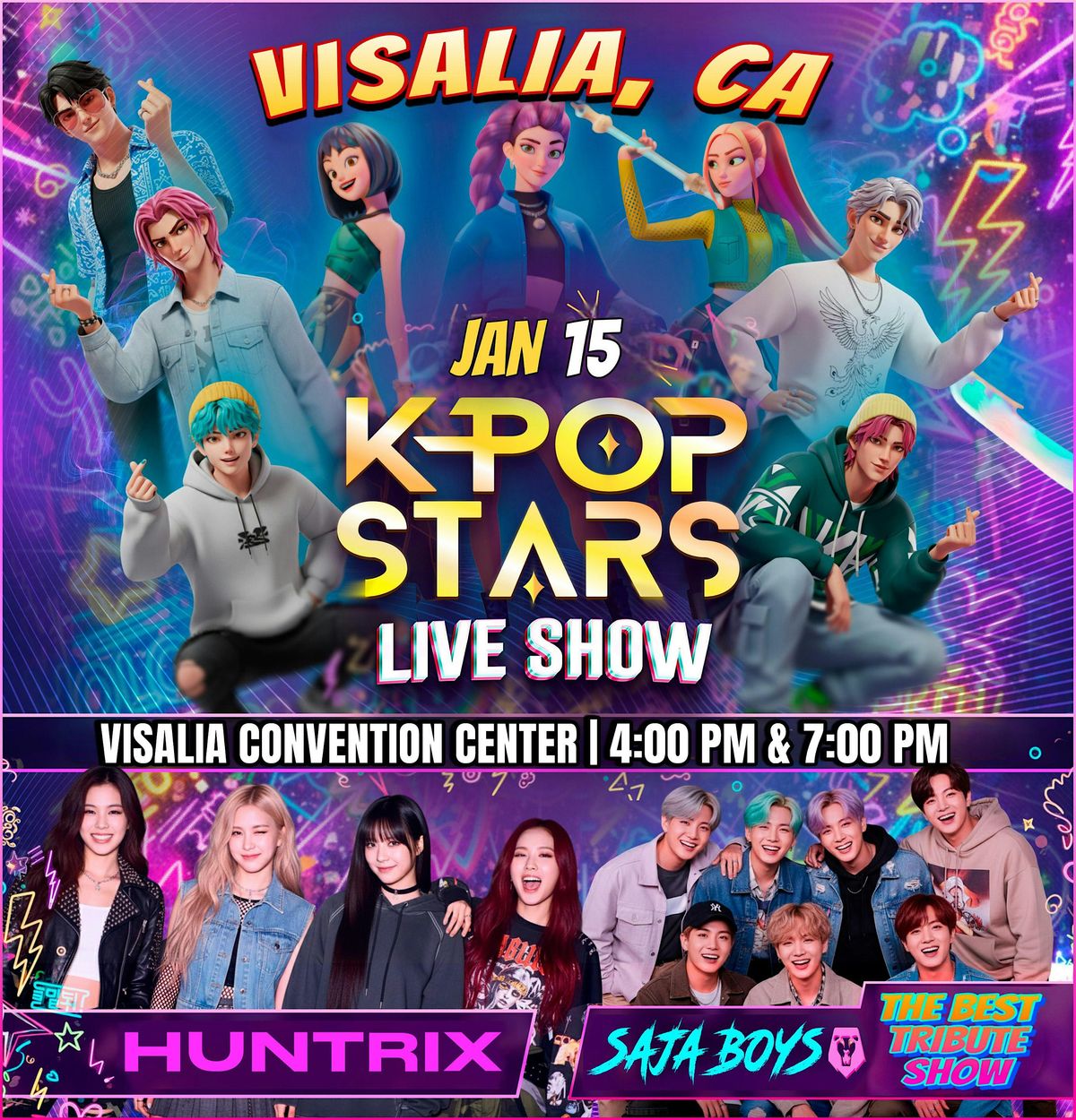 VISALIA, CA - KPOP STARS