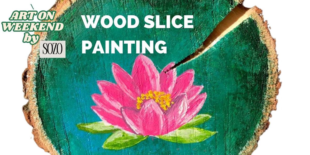 Wood Slice Painting