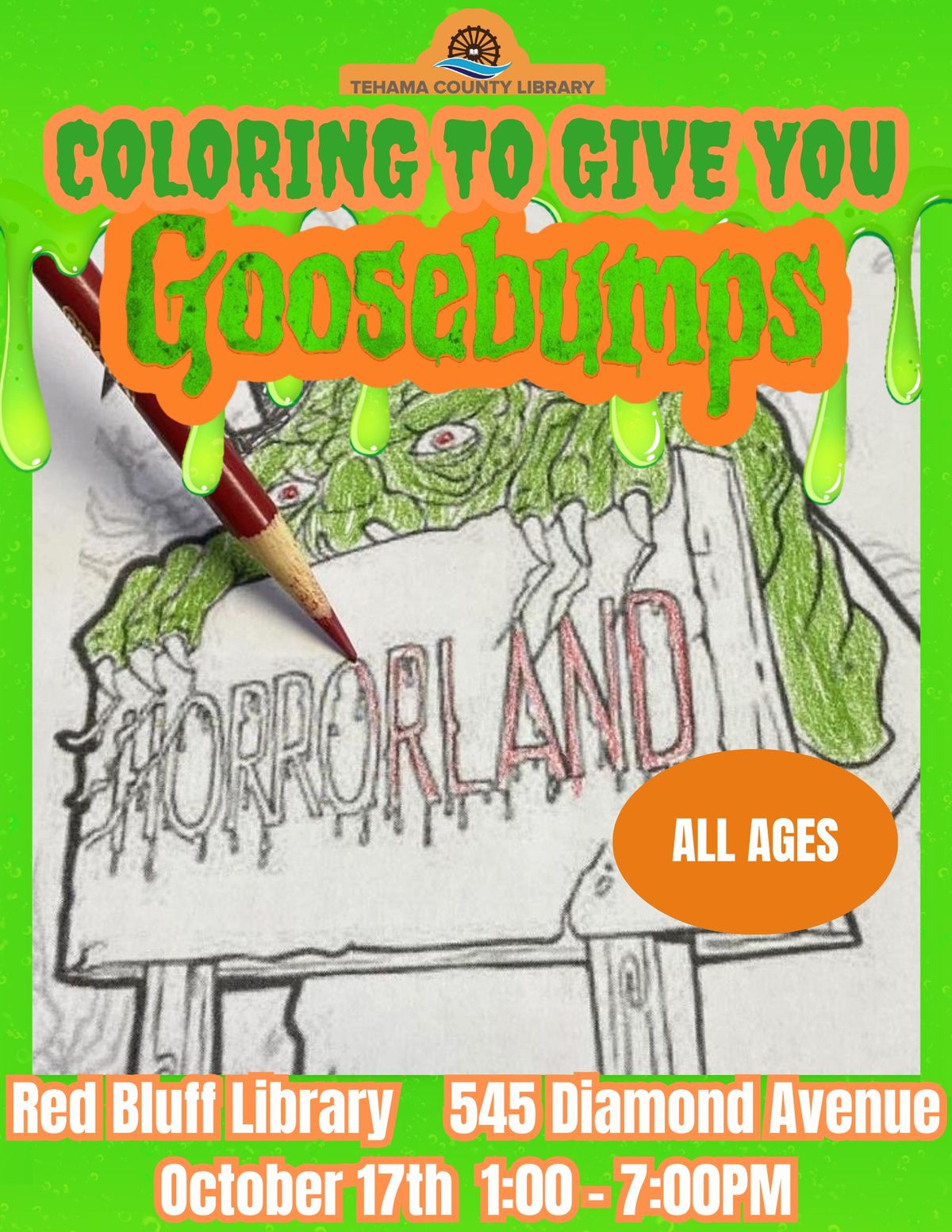 Coloring to Give You Goosebumps