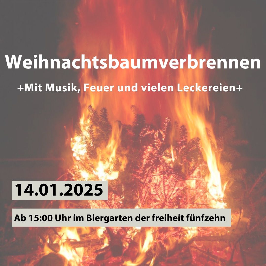 Weihnachtsbaumverbrennen 