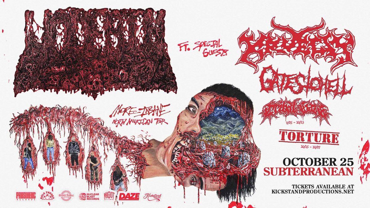 Undeath with Kruelty, Gates To Hell & Torture at Subterranean