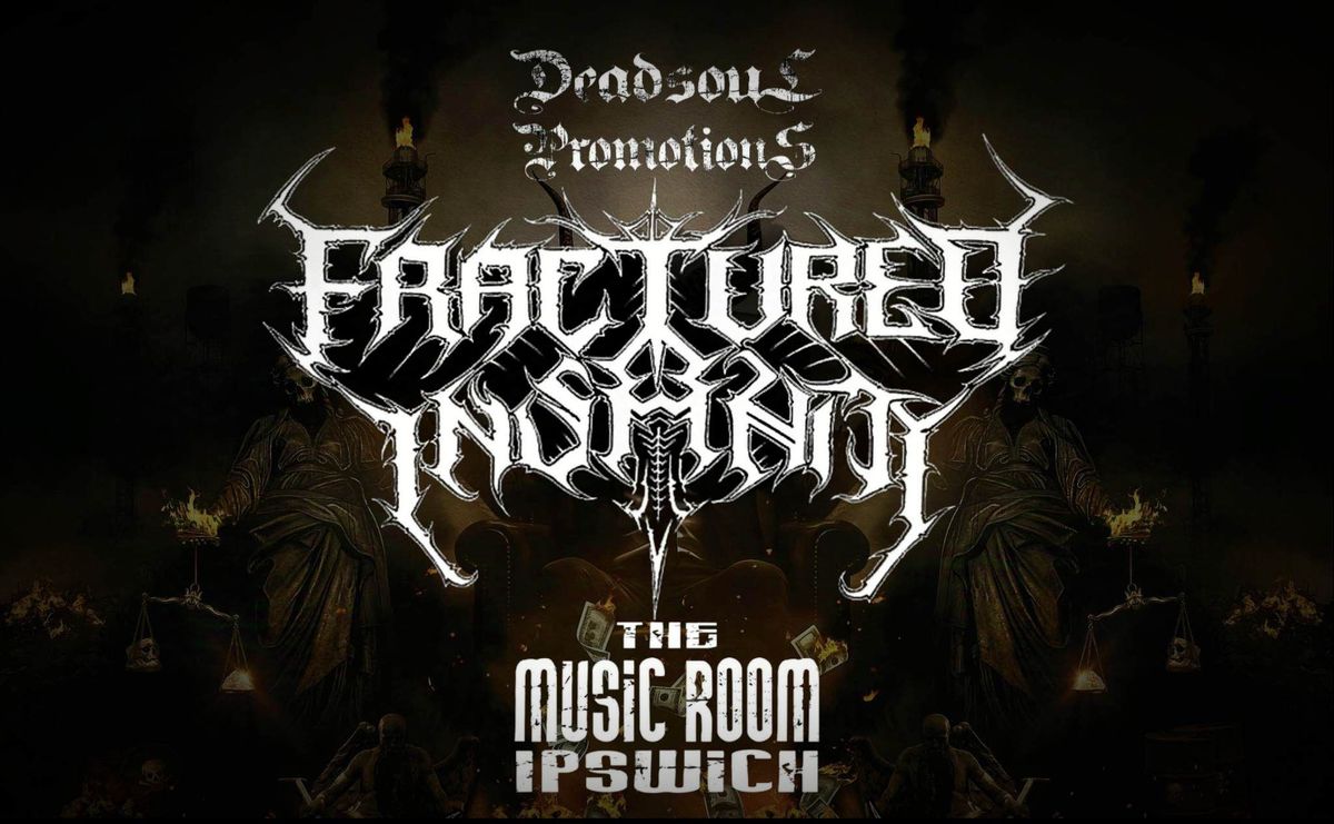 Fractured Insanity (Death Metal from Belgium) - Live at The Music Room - Ipswich