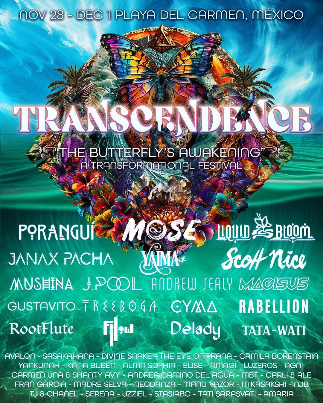 Transcendence Festival - The Butterfly\u2019s Awakening