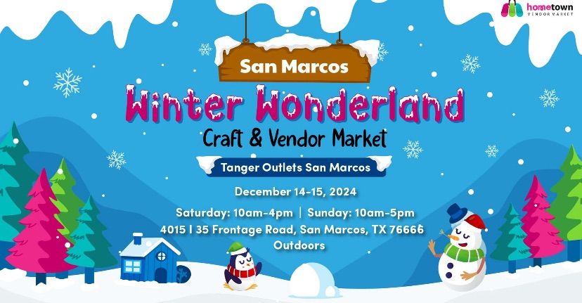 Winter wonderland craft and vendor market