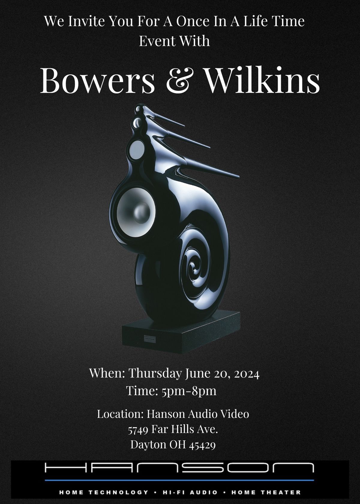 Bowers & Wilkins Event