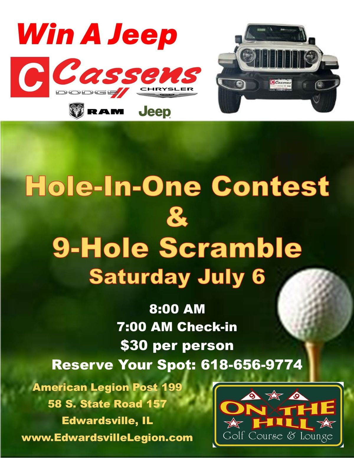 Hole In One Contest