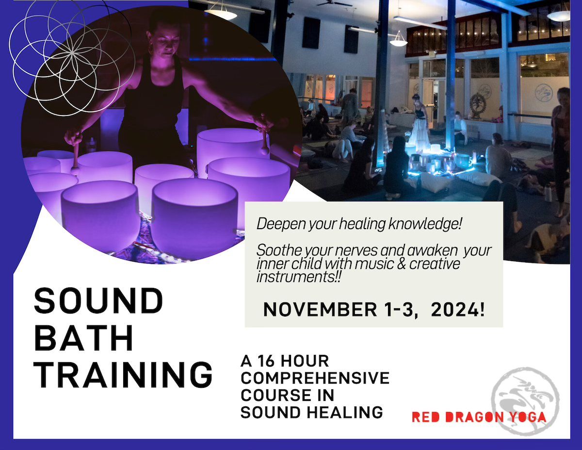 Red Dragon Yoga's Sound Bath Training 