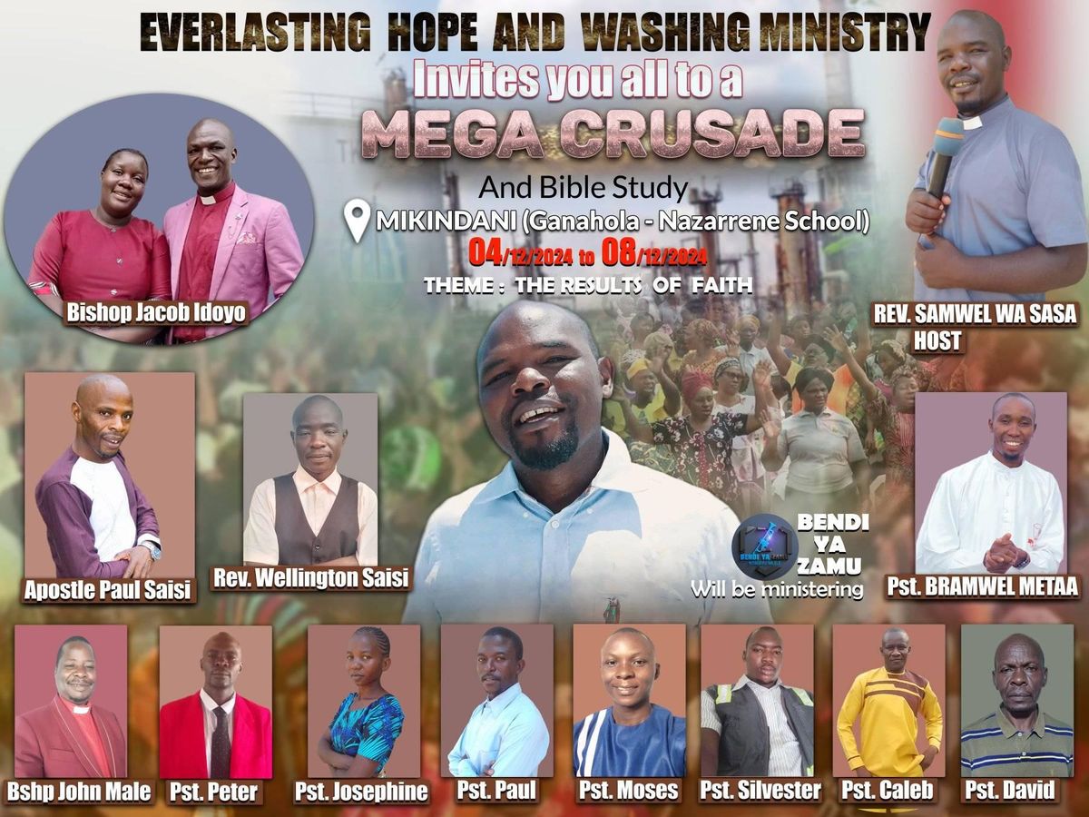 MEGA CRUSADE and Bible Study