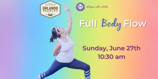 PRIDE Full Body Flow - Orlando Brewing Sunday B-RUN-ch