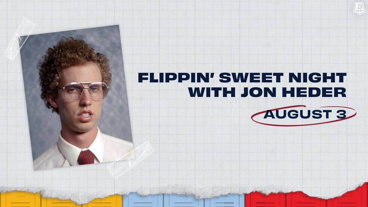 August 3: Flippin' Sweet Night with Jon Heder