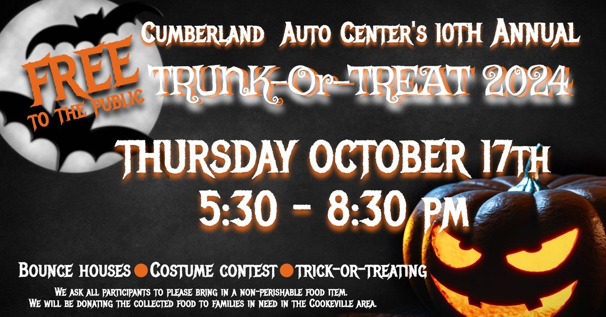 Trunk or Treat 2024 