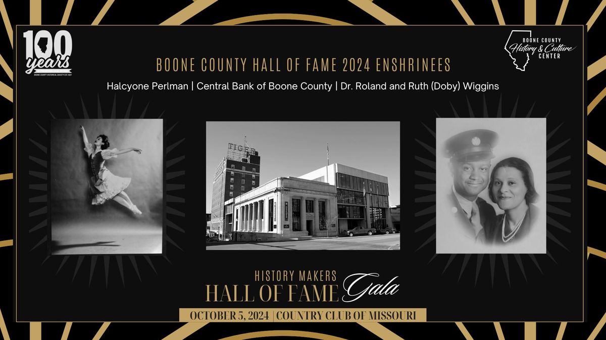 Boone County Historical Society History Maker\u2019s Hall of Fame Gala