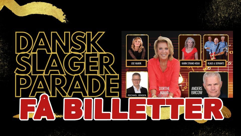 Dansk Slager Parade 2023 Folkets Hus I Struer 21 January 2023 