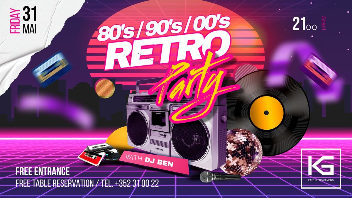 80's \/ 90's \/ 00's Party