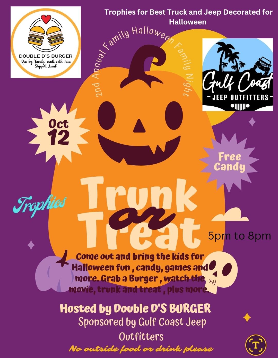 2nd Annual Trunk And Treat Car Show