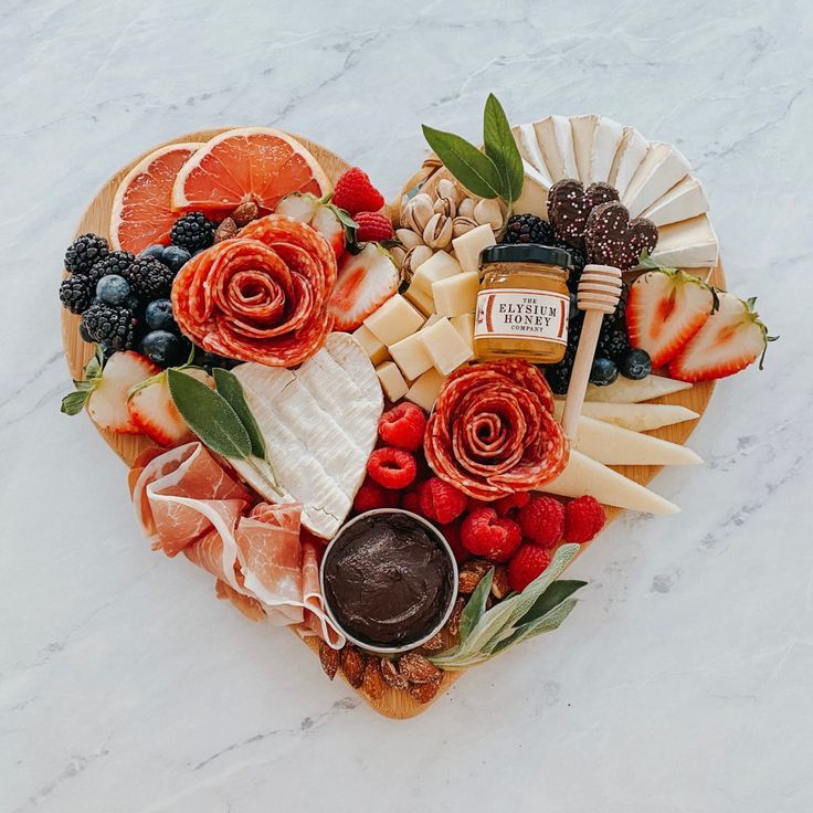 Create your own Heart Shaped Charcuterie Spread*Feb15th*