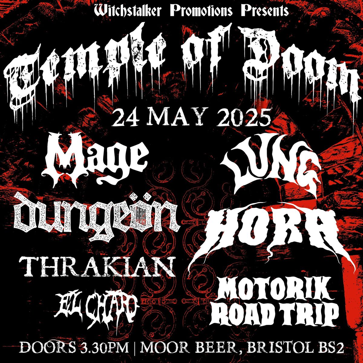 Temple of Doom at Moor Beer 24 May 2025