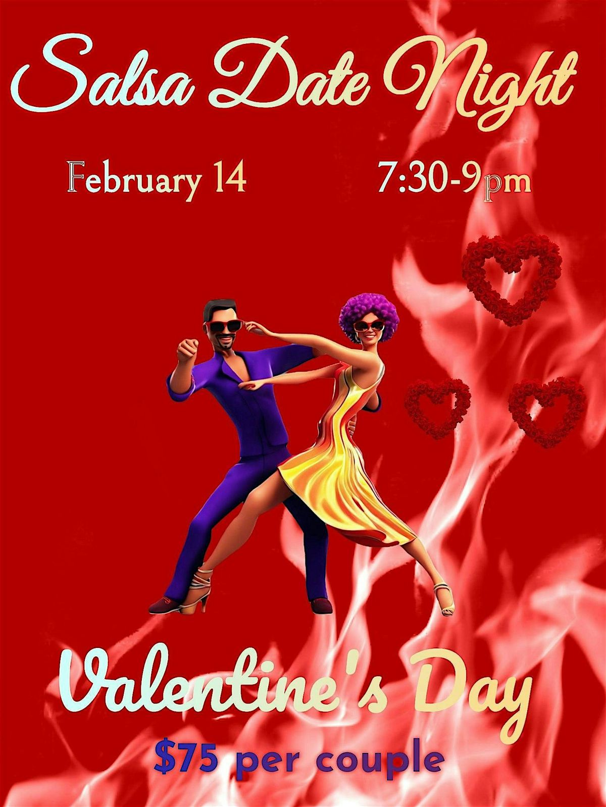 Valentine's Day Salsa Date Night