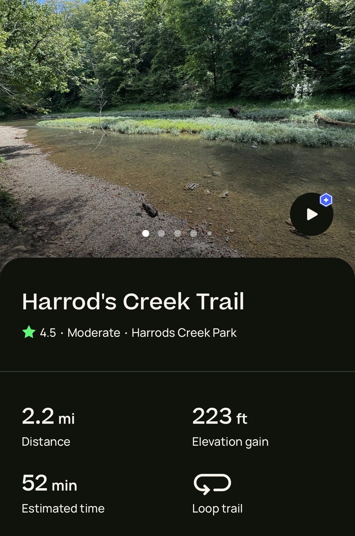 Harrod\u2019s Creek Trail