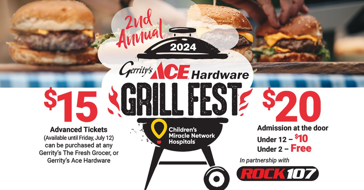 2nd Annual Gerrity's Ace Grill Fest 2024