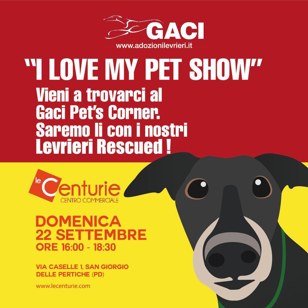 Il GACI a "I LOVE MY PET SHOW" San Giorgio alle Pertiche (PD)