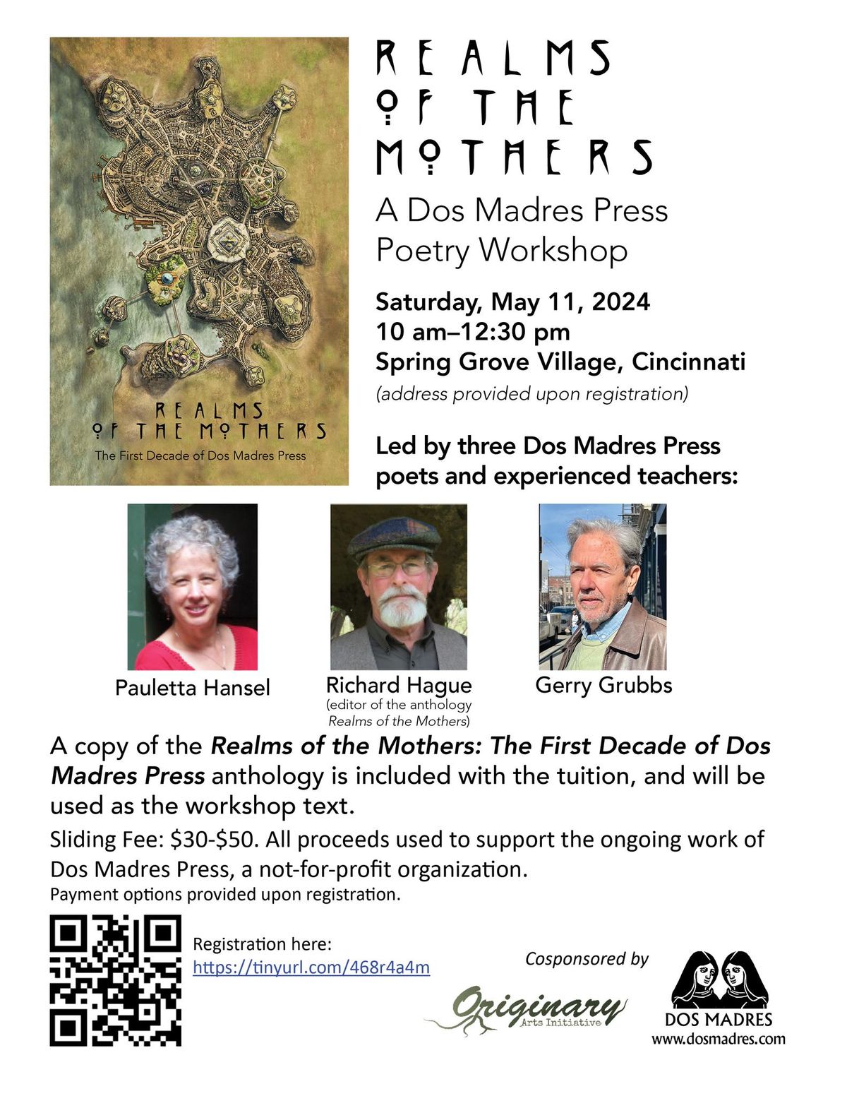 Realms of the Mothers - A Dos Madres Press Poetry Workshop