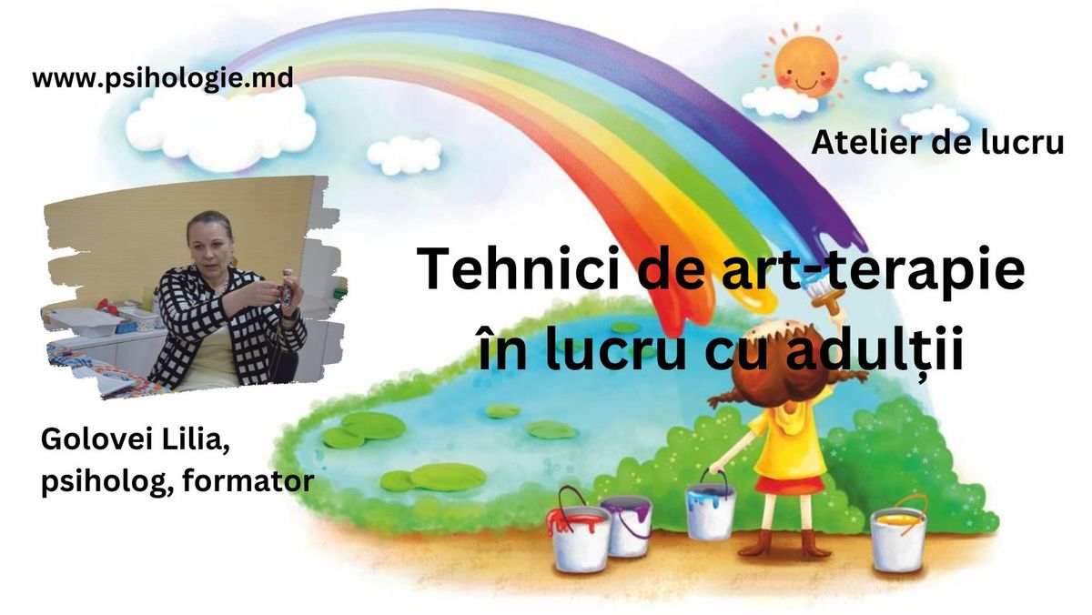 Tehnici de art-terapie \u00een lucru cu adul\u021bii